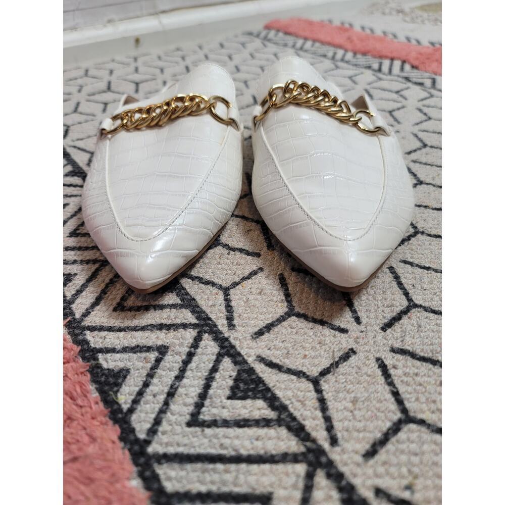 Steve Madden Forever Pointed Toe Mules In White, … - image 3